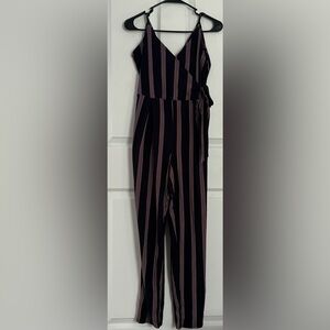 spaghetti-strap jumpsuit